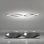 Interwoven Waves LED Modern Pendant Lighting Hanging Lamp Island Lights