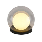 Solar Bubble Lunar Post Light Waterproof Globe Outdoor Lantern Gate Light Outdoor Lamp Landscape Light