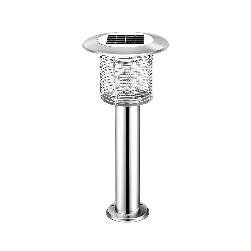 Solar Light Bug Zapper Solar Garden Purple-Light Mosquito Killer Lamp