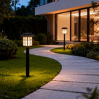 Solar LED Path Lights Outdoor Courtyard Ground Socket Light