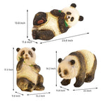 Panda and Bamboo Garden Animal Lamp Modern Outdoor Lawn Decor