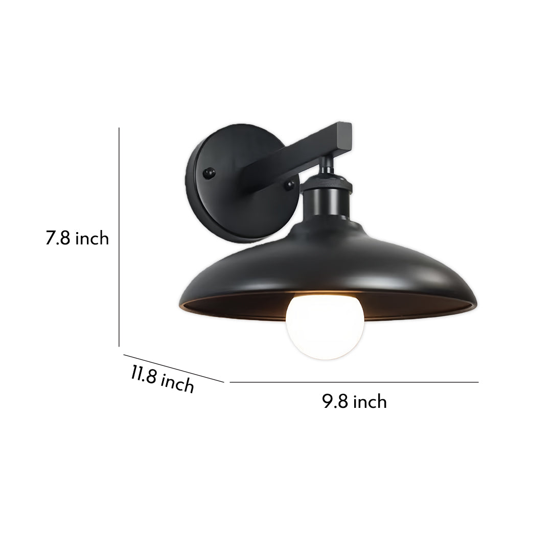 Outdoor Wall Lights Vintage Waterproof LED Iron Light