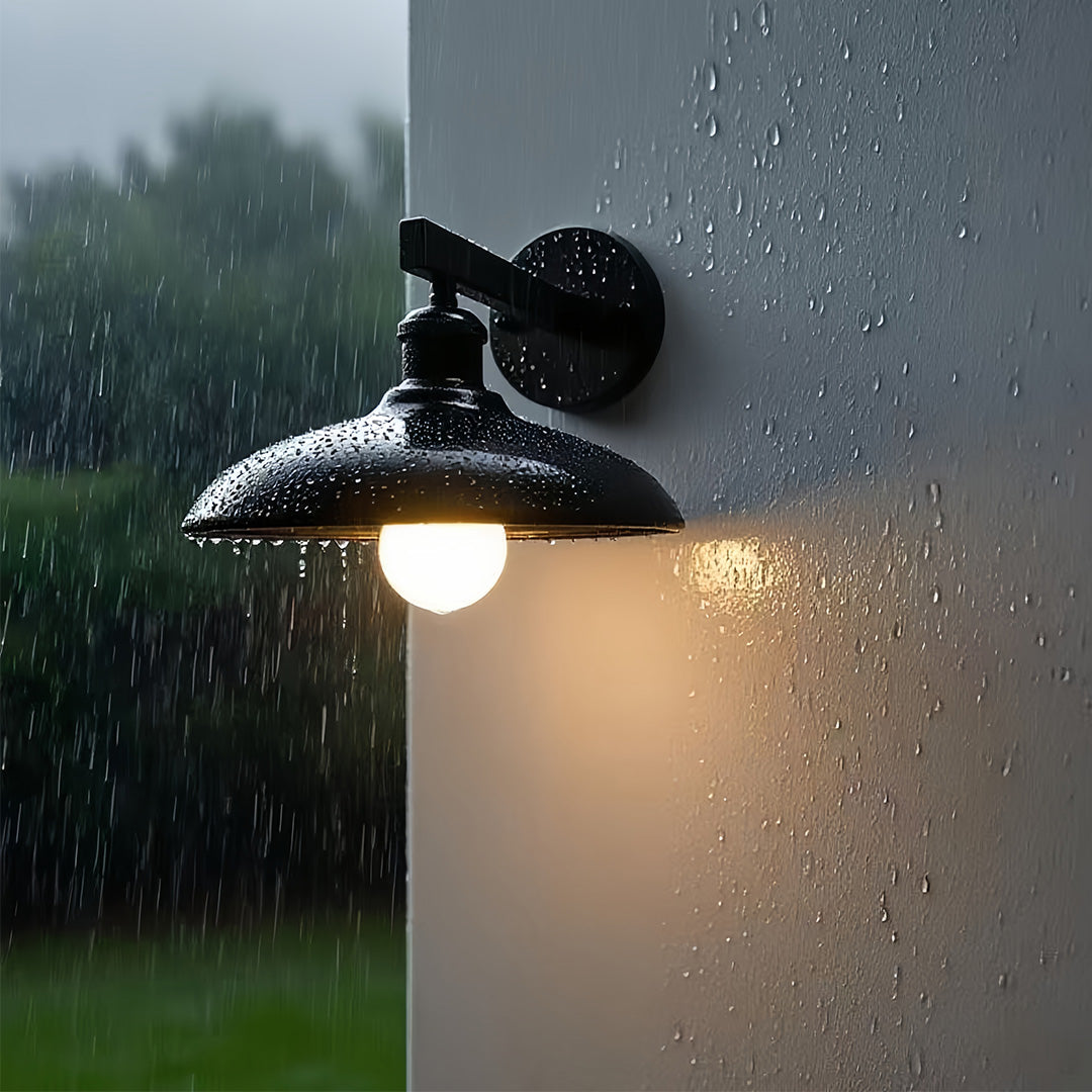 Outdoor Wall Lights Vintage Waterproof LED Iron Light