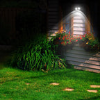 Solar Motion Sensor Lamp Adjustable Outdoor Wall Light