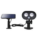 Solar Motion Sensor Lamp Adjustable Outdoor Wall Light
