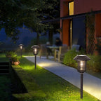 Durable Solar Outdoor Lights with Stainless Steel and Glass