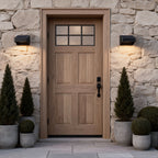 Solar Outdoor Wall Lights Dusk to Dawn Minimalist Waterproof Ambient