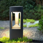 Hollow Bollard Light Three-Sided Illuminated LED Light