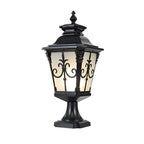 [Open-Box]Retro Pattern Waterproof LED European Style Solar Fence Post Lights