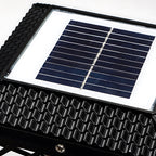 Black Landscape Lighting Solar-Powered Waterproof Stainless Steel
