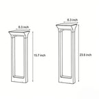 Solar Pathway Outdoor Lamp Elegant LED Aluminum Light