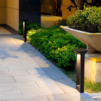 Solar Pathway Outdoor Lamp Elegant LED Aluminum Light