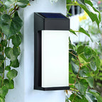 Solar Powered Outdoor Sconces LED Waterproof Metal Lamp