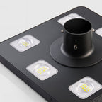 Solar Power Street Lighting Outdoor Garden High Pole Light