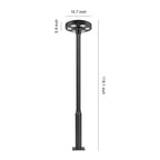 Solar Power Street Lighting Outdoor Garden High Pole Light