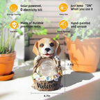 Resin Animal Garden Solar Lights