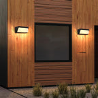 Solar Outdoor Wall Mount Lights Simple Waterproof LED Light