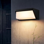 Solar Outdoor Wall Mount Lights Simple Waterproof LED Light