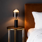 Glass Shade Table Lamp Italian Minimalist Decorative Ambience Light