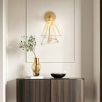 Crystal Wall Lights Modern Luxury Solid Copper Lamp