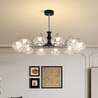 Magic Bean LED Art Glass Chandelier French