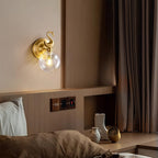 Wall Mounted LED Light Modern Brass Light Luxury Lamp