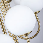 Spiral Globe Chandelier French Elegant Globe Ceiling Lights