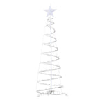 Spiral String Lights LED Artificial Christmas Trees Ornaments Floor Lamp
