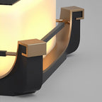 Square Acrylic Pier Light Waterproof LED Outdoor Fence Column Light
