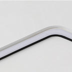 Square Flush Mount Ceiling Light Modern LED Metal Light