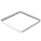 Square Flush Mount Ceiling Light Modern LED Metal Light