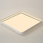 Square Flush Mount Ceiling Light Modern LED Metal Light