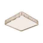 Modern Crystal Flush Mount Lighting Luxury Minimalist Lamp