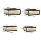 Square Outdoor Pillar Lights Modern LED Waterproof Outdoor Light