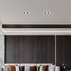 Square Recessed Downlight LED Aluminum Eye Protection Light