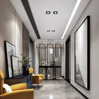Square Recessed Downlight LED Aluminum Eye Protection Light