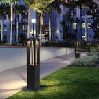 Square Stainless Steel LED Outdoor Landscape Lawn Light