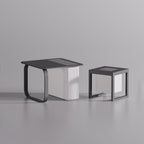 Multi-Functional Floor Lamps With Tables Solar-Powered