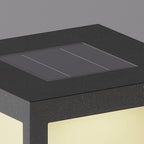 Multi-Functional Floor Lamps With Tables Solar-Powered