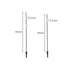Modern Landscape Lighting Minimalist Waterproof Spherical High-Pole