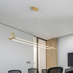 Linear Pendant Lights Dimmable Slim Strip Kitchen Island Light