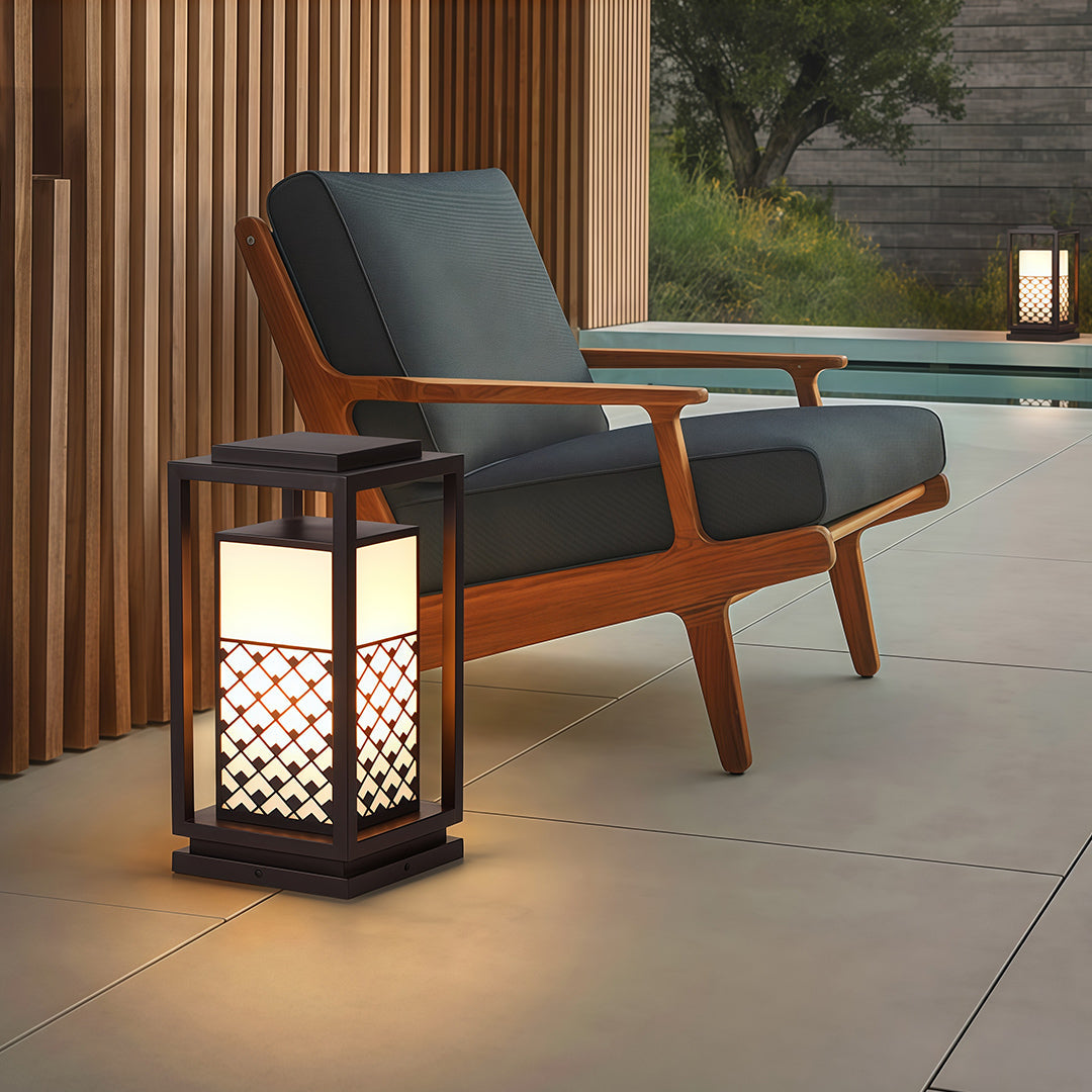 Bollard Light Fixtures Waterproof Landscape Lights