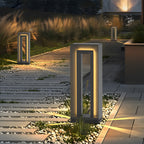 Outdoor Arch LED Solar Lawn Lights  Modern Minimalist Style