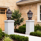 Pillar Garden Lights Weather-Resistant Aluminum Light Fixture