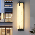 Stone Wall Sconce Lighting Modern Square LED Alabaster Wall Lamp