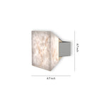 Stone Wall Sconce Lighting Modern Metal Aluminum Lamp