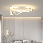 Geometric Flush Mount Light Minimalist Personality LED Design Light