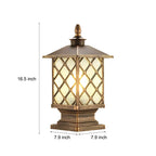 Street Light Pillar Retro Creative Waterproof Modern Outdoor Light