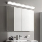 [Open-Box] LED Bathroom Vanity Light with Wall-Mounted Panel and Polished Iron Trim