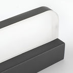 [Open-Box] LED Bathroom Vanity Light with Wall-Mounted Panel and Polished Iron Trim